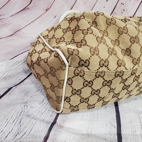 GUCCI GG SIGNATURE SUKEY HOBO BAG - Picture 7 of 15